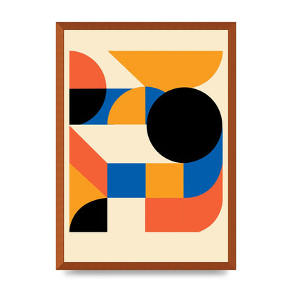Bauhaus Seven Art For The Home - A2 framed