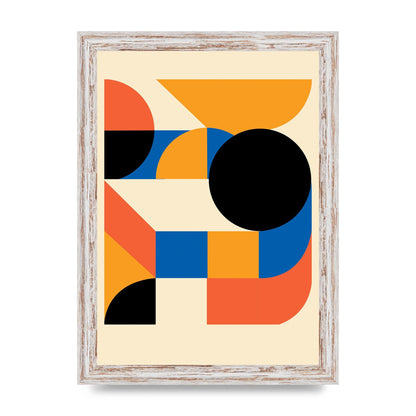 Bauhaus Seven Art For The Home - A4 framed