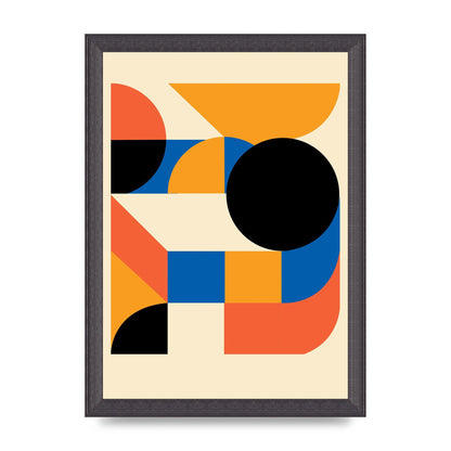 Bauhaus Seven Art For The Home - A4 framed