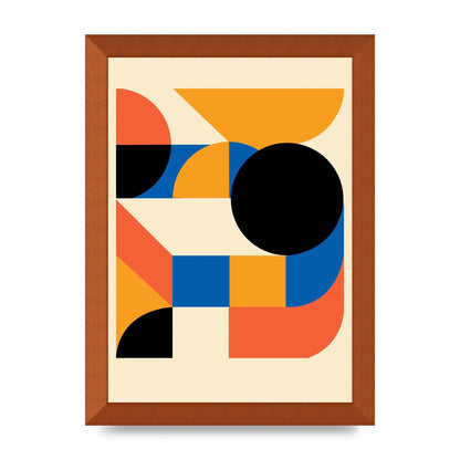Bauhaus Seven Art For The Home - A4 framed