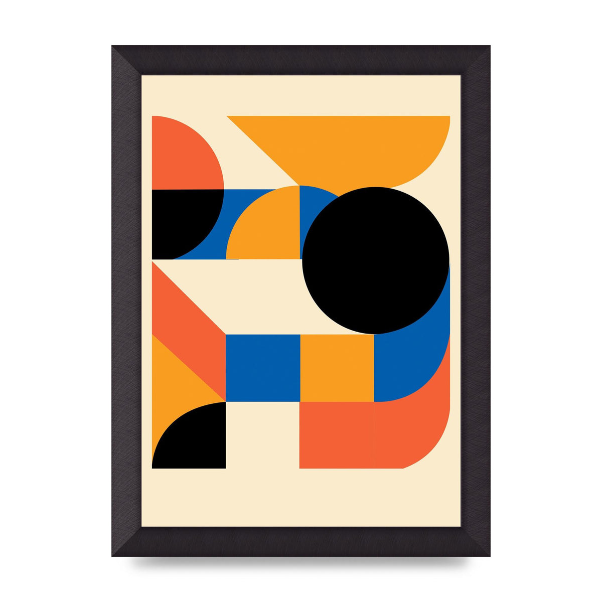 Bauhaus Seven Art For The Home - A4 framed