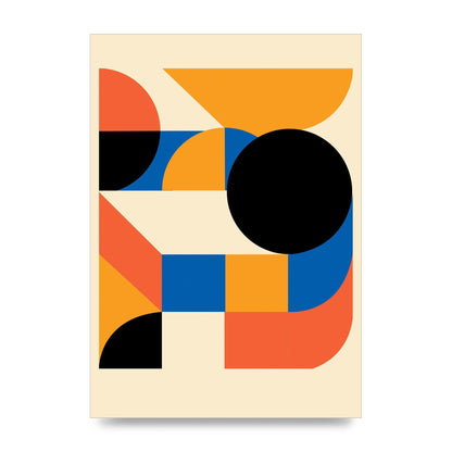Bauhaus Seven Art For The Home - unframed print