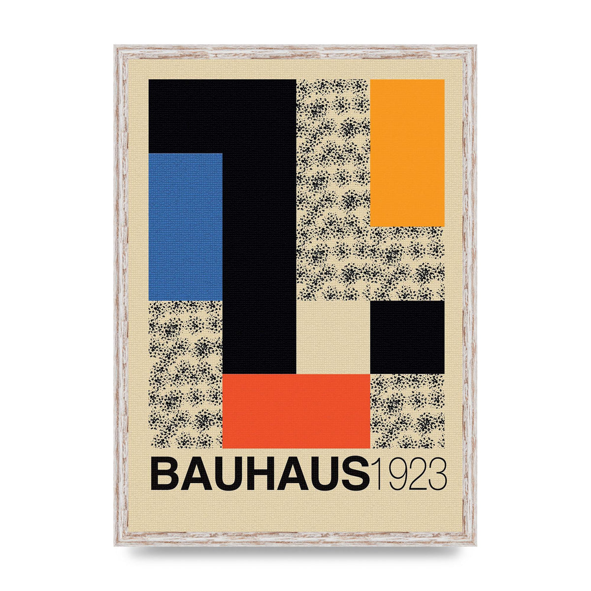 Bauhaus Six Printed Poster - A2 framed
