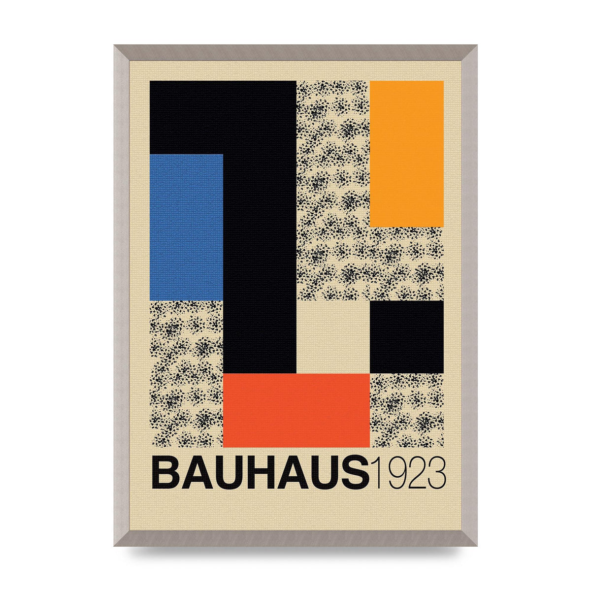 Bauhaus Six Printed Poster - A2 framed
