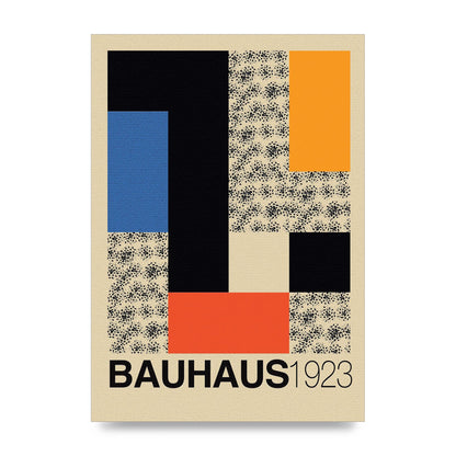 Bauhaus Six Printed Poster - unframed print