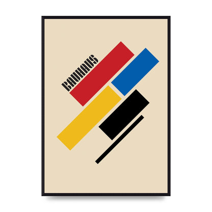 Bauhaus Four Art For The Home - A2 framed