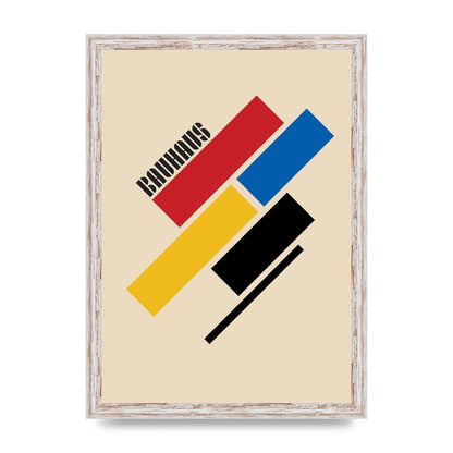 Bauhaus Four Art For The Home - A3 framed