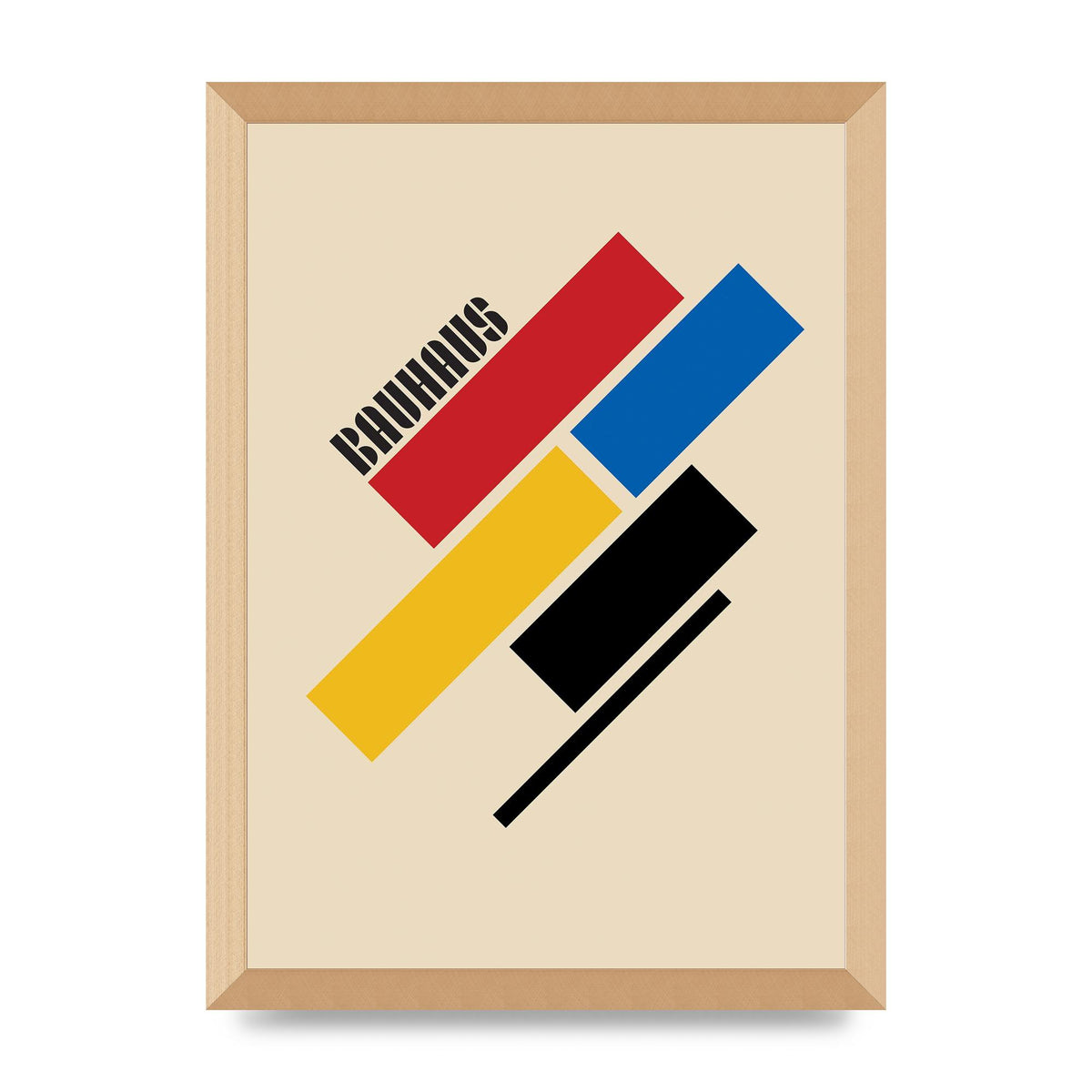 Bauhaus Four Art For The Home - A3 framed