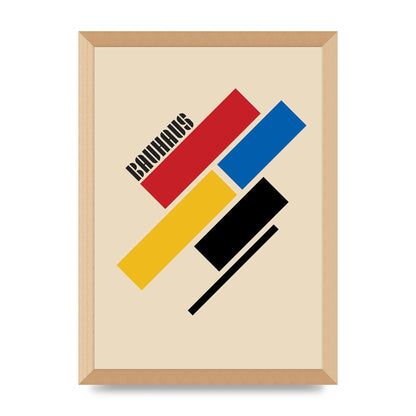 Bauhaus Four Art For The Home - A3 framed