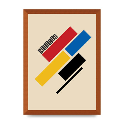 Bauhaus Four Art For The Home - A3 framed