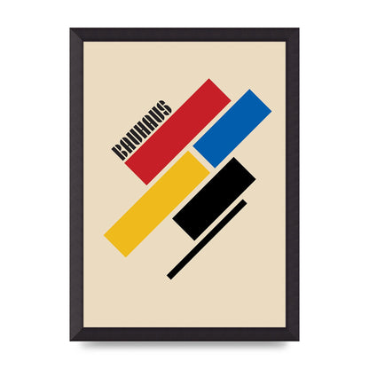 Bauhaus Four Art For The Home - A3 framed