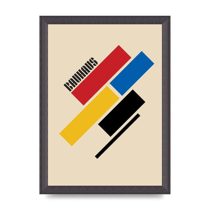 Bauhaus Four Art For The Home - A4 framed