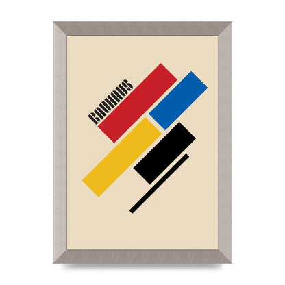 Bauhaus Four Art For The Home - A4 framed