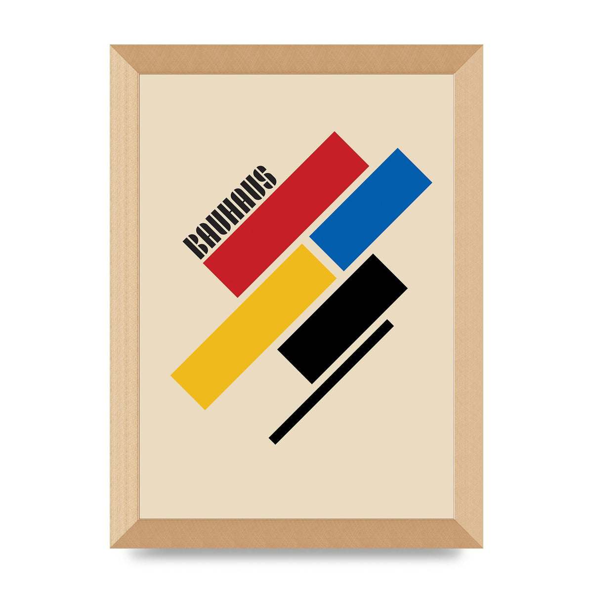 Bauhaus Four Art For The Home - A4 framed