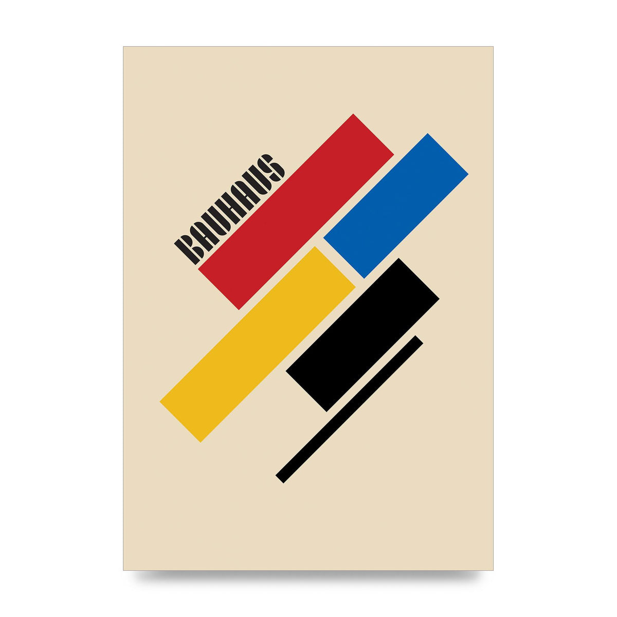 Bauhaus Four Art For The Home - unframed print