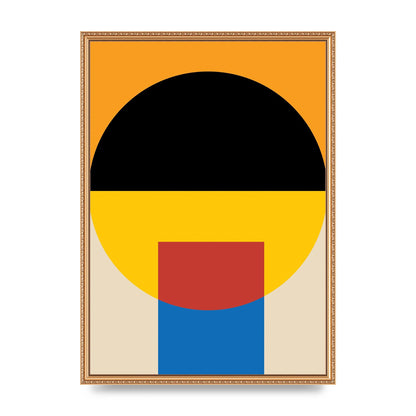 Bauhaus Style Wall Art - A2 framed