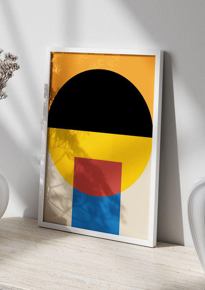 Bauhaus Style Wall Art - living room 2