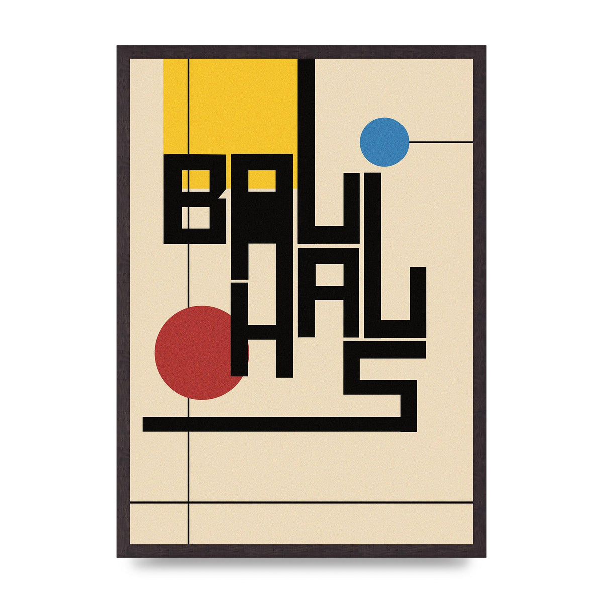 Bauhaus Style Art For The Home - A2 framed