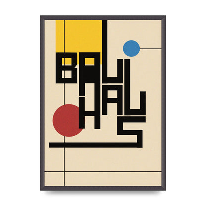 Bauhaus Style Art For The Home - A2 framed