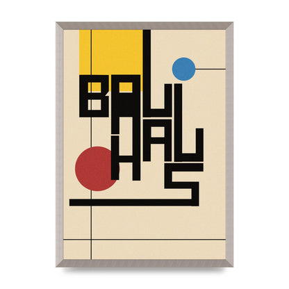 Bauhaus Style Art For The Home - A2 framed