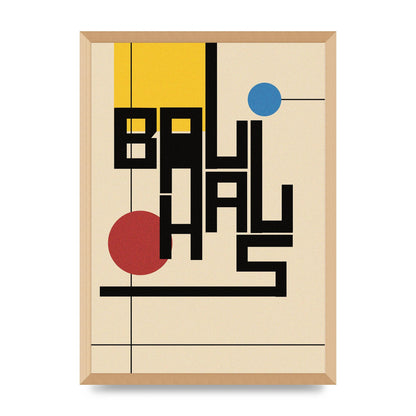Bauhaus Style Art For The Home - A2 framed