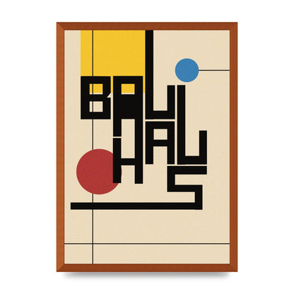 Bauhaus Style Art For The Home - A2 framed