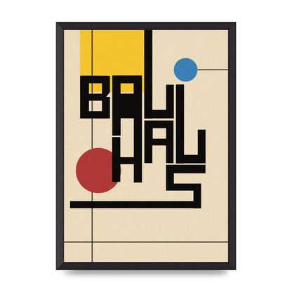 Bauhaus Style Art For The Home - A2 framed