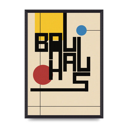 Bauhaus Style Art For The Home - A2 framed