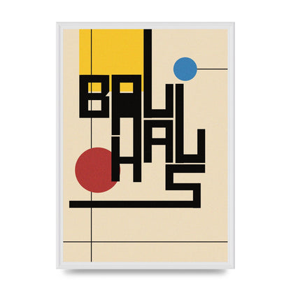 Bauhaus Style Art For The Home - A2 framed