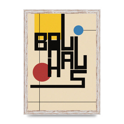 Bauhaus Style Art For The Home - A3 framed