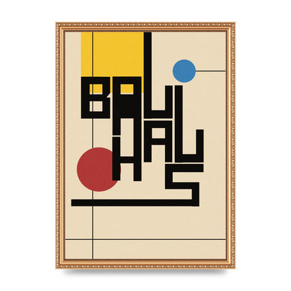 Bauhaus Style Art For The Home - A3 framed