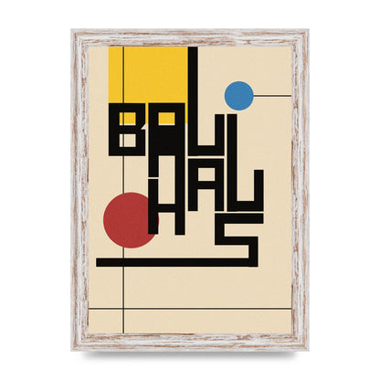 Bauhaus Style Art For The Home - A4 framed