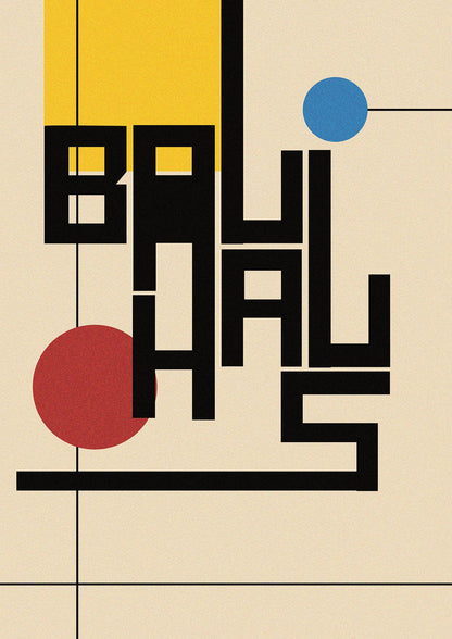 Bauhaus Style Art For The Home - detail
