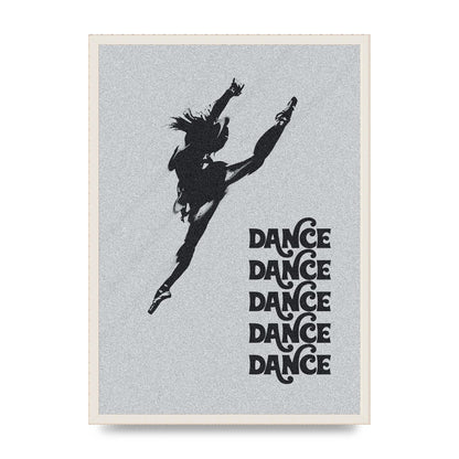 Dance Dance Dance Black White Art For The Home - A2 framed
