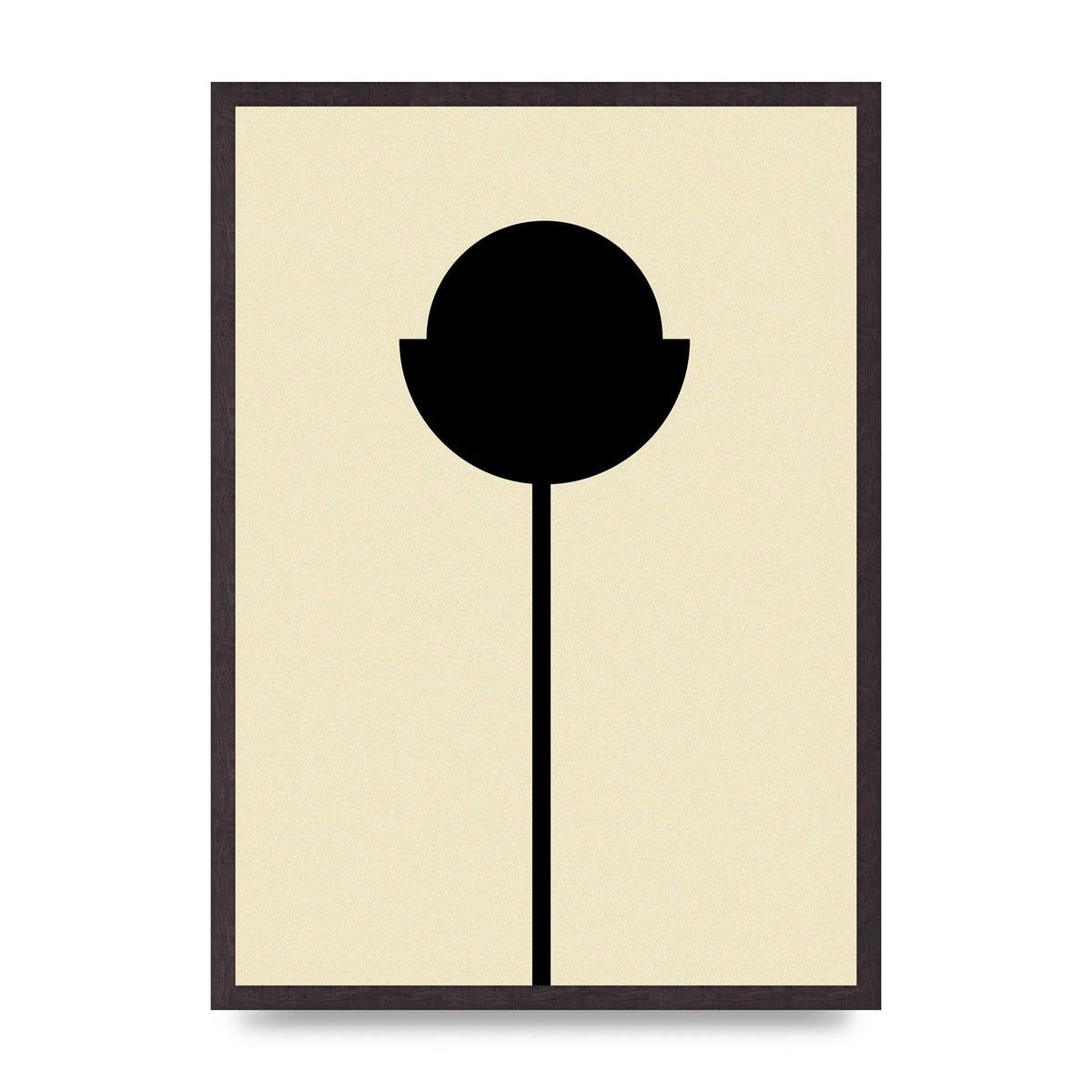 Abstract Flower Art For The Home - A2 framed