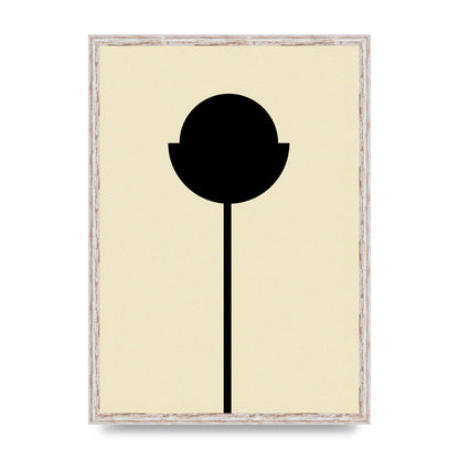 Abstract Flower Art For The Home - A2 framed