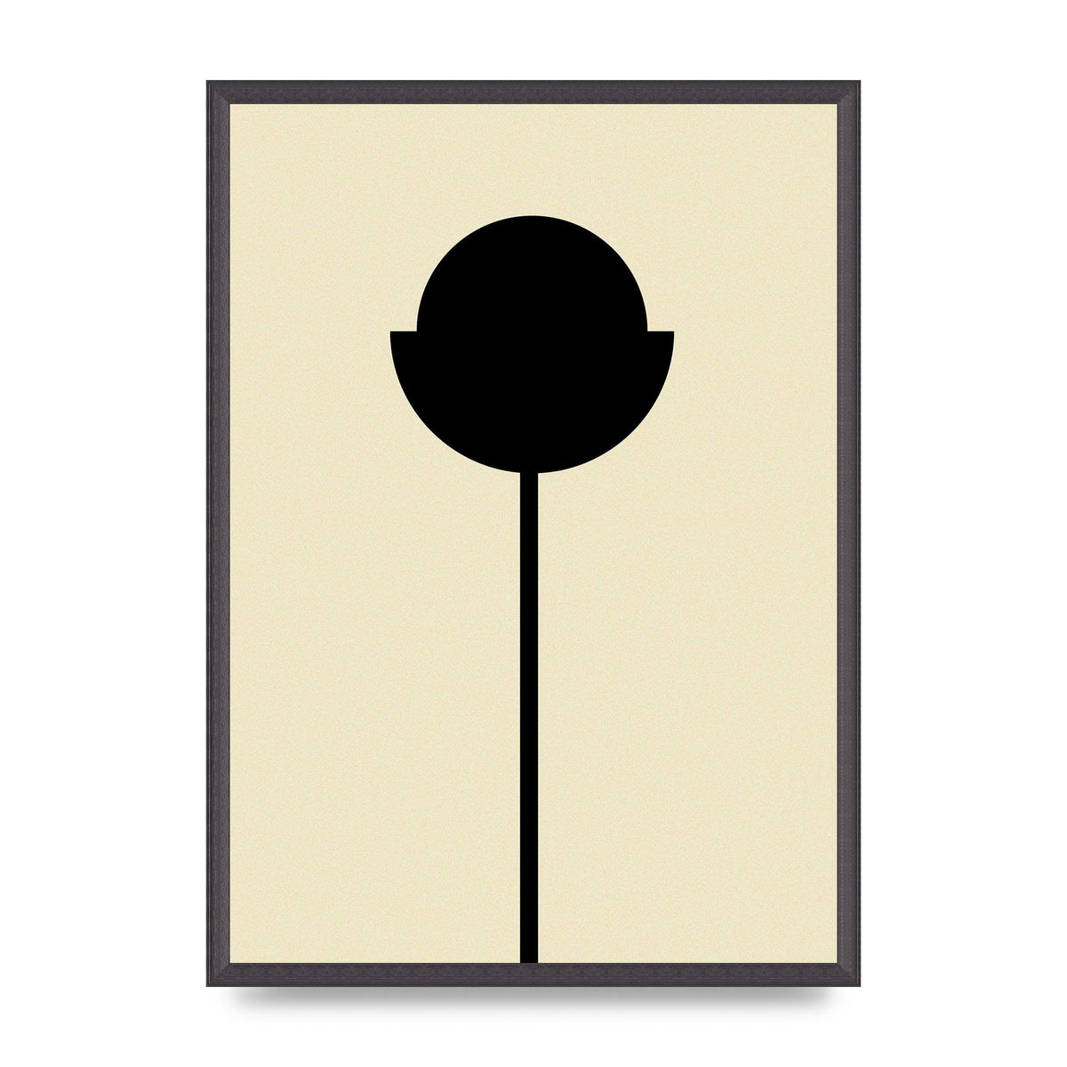 Abstract Flower Art For The Home - A2 framed
