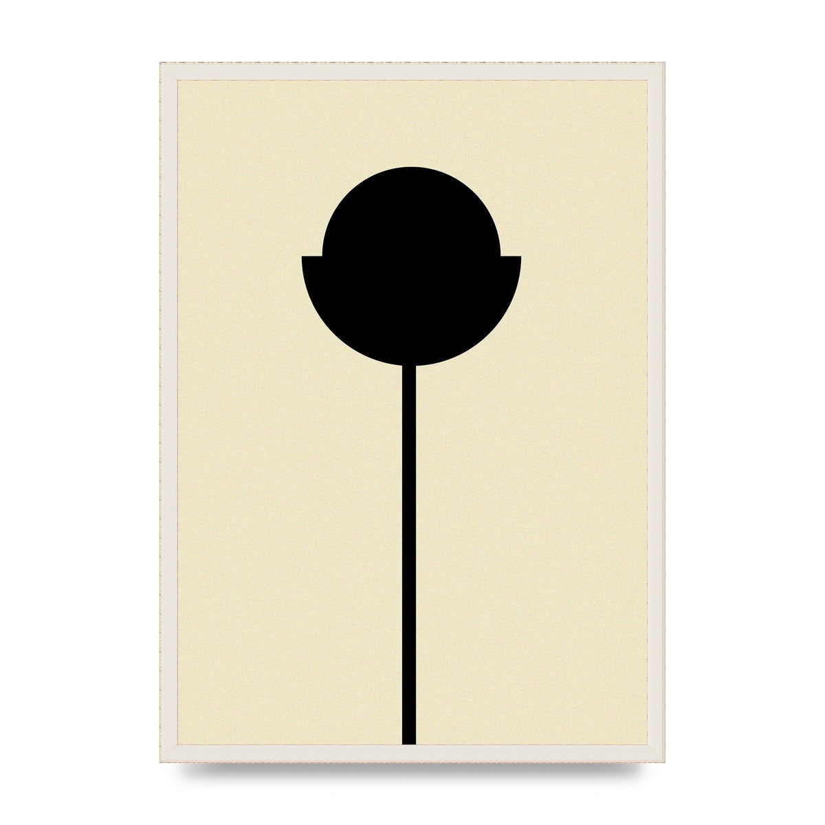 Abstract Flower Art For The Home - A2 framed