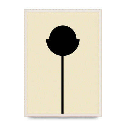 Abstract Flower Art For The Home - A2 framed