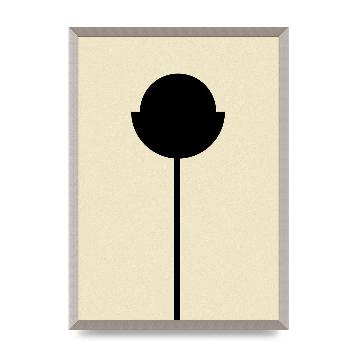 Abstract Flower Art For The Home - A2 framed