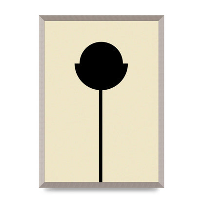 Abstract Flower Art For The Home - A2 framed