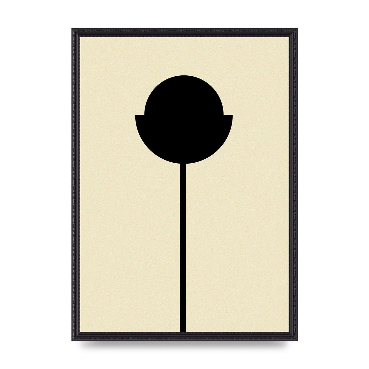 Abstract Flower Art For The Home - A2 framed