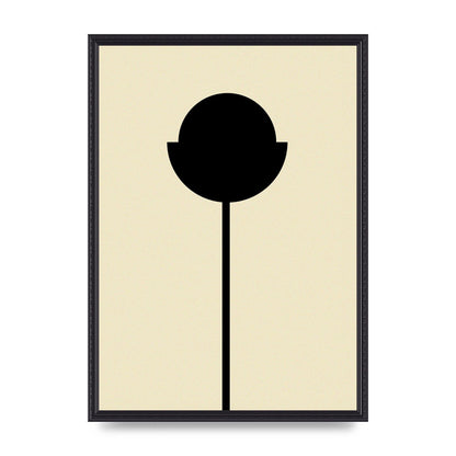 Abstract Flower Art For The Home - A2 framed