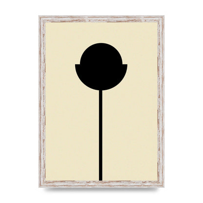 Abstract Flower Art For The Home - A3 framed