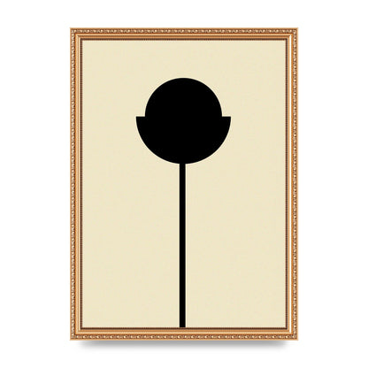 Abstract Flower Art For The Home - A3 framed