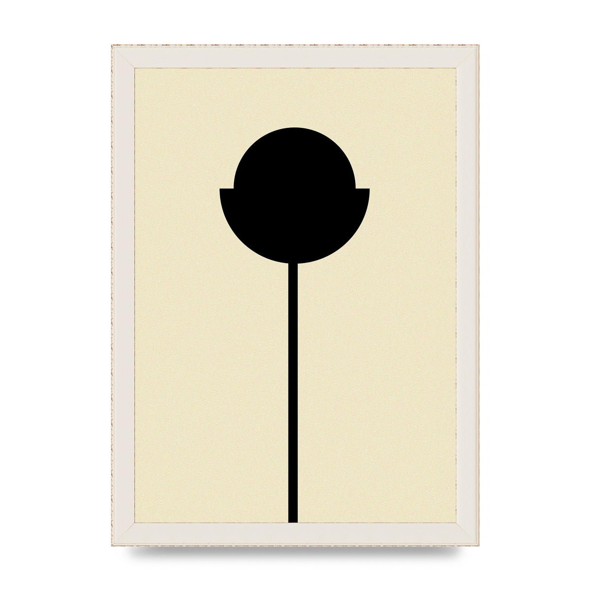 Abstract Flower Art For The Home - A4 framed