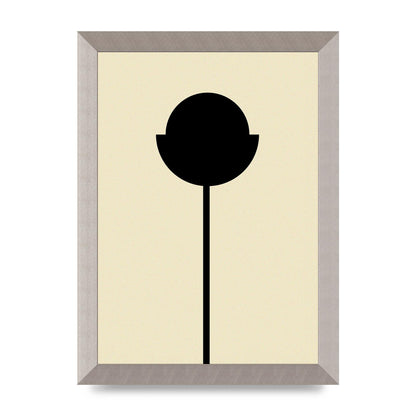 Abstract Flower Art For The Home - A4 framed
