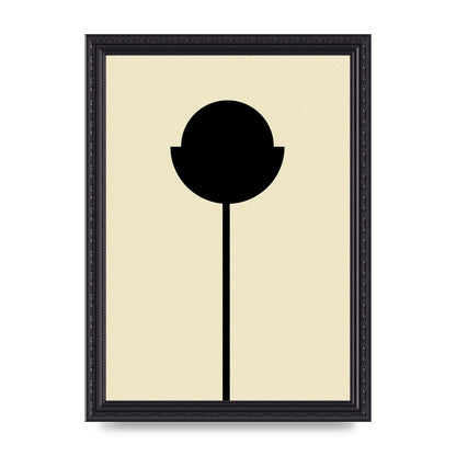 Abstract Flower Art For The Home - A4 framed