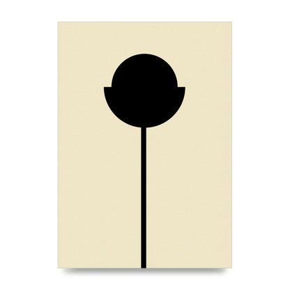 Abstract Flower Art For The Home - unframed print