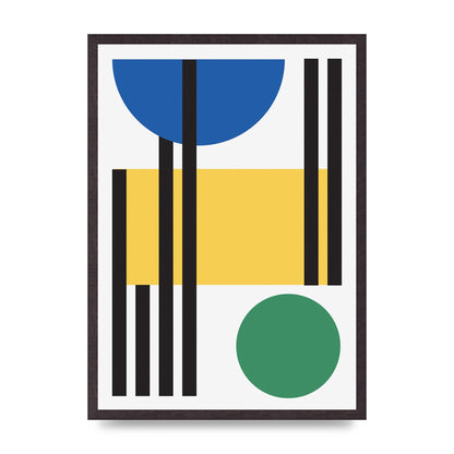 Abstract Shape Two Art For The Home - A2 framed